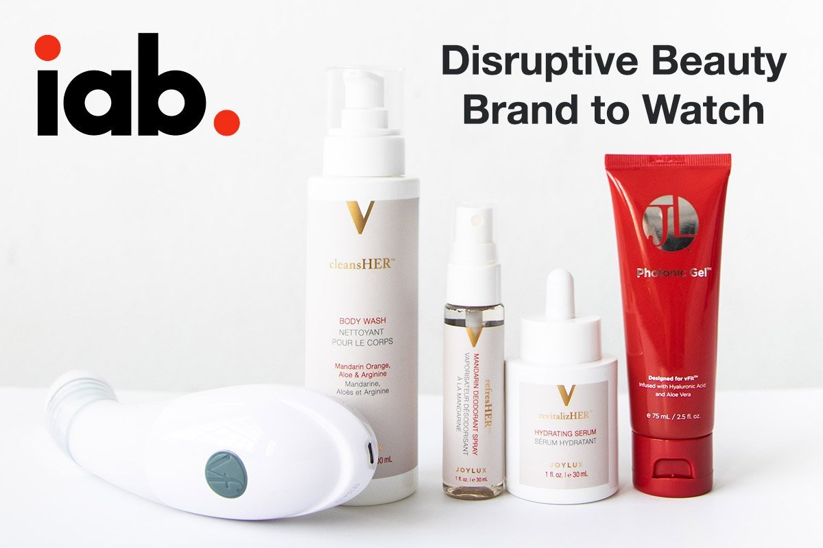 Joylux Named as one of the Top Disruptive Beauty Brands by Interactive Advertising Bureau - Joylux