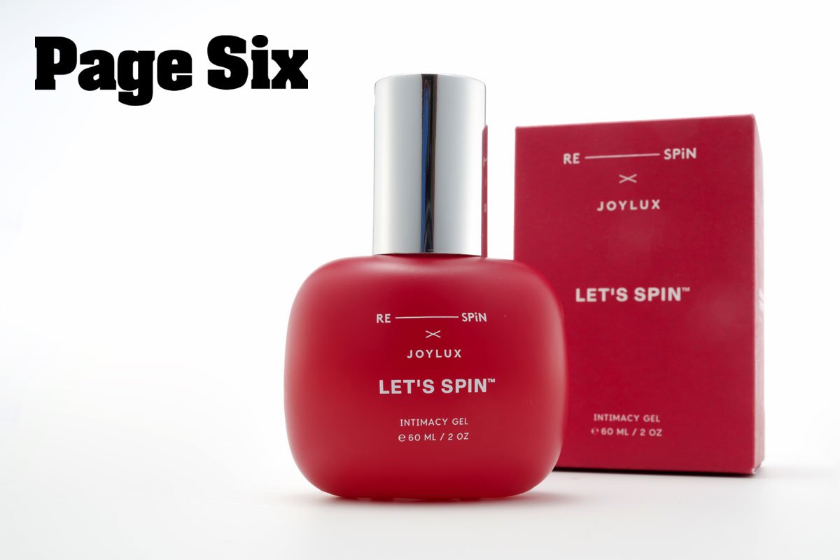 Let's Spin Intimacy Gel Makes Waves in Page Six – Joylux