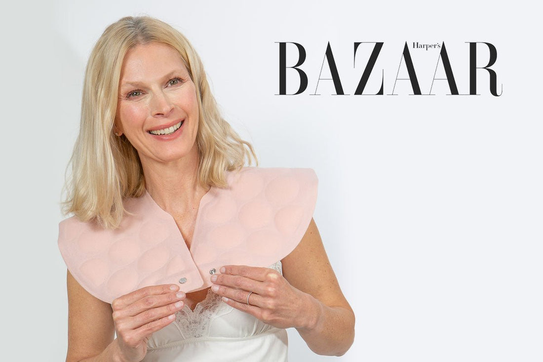 reliefHER Wrap featured in Harper's Bazaar - Joylux