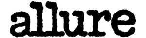 Allure logo in black text