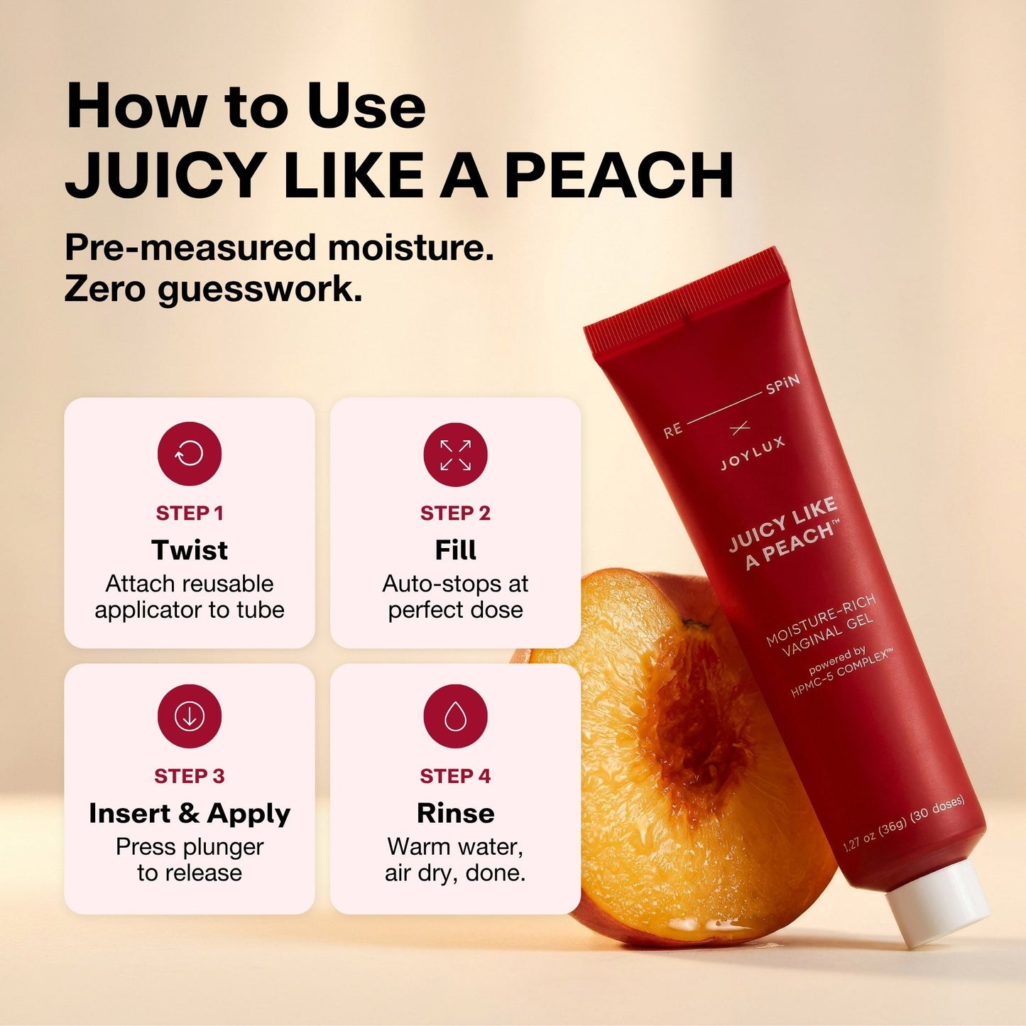 JUICY LIKE A PEACH™ - Joylux