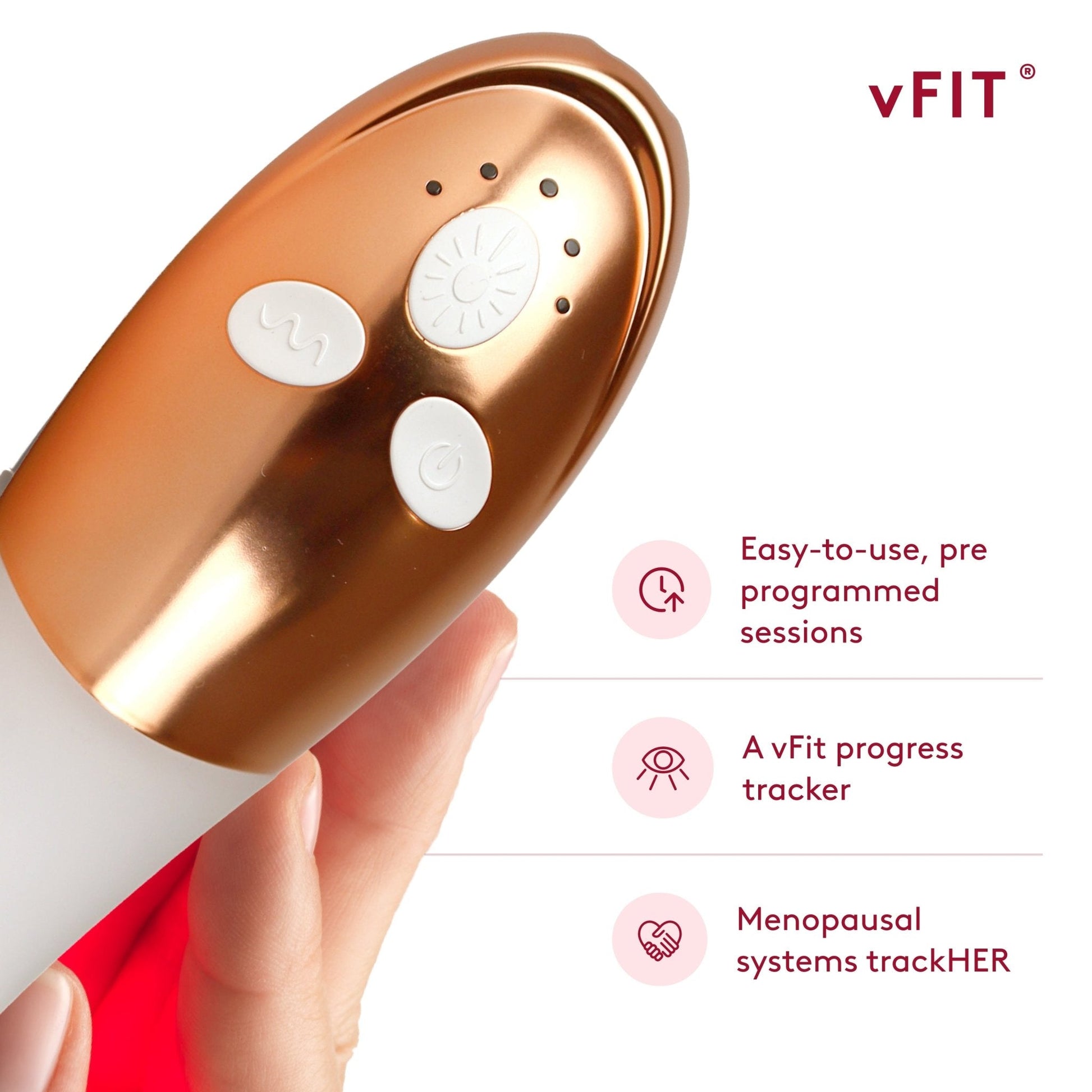 Rose Gold vFit® Menopause EmpowHERment Bundle - Joylux