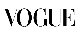 Vogue Magazine Logo in Black Text