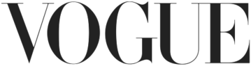 Vogue Logo in Black Text